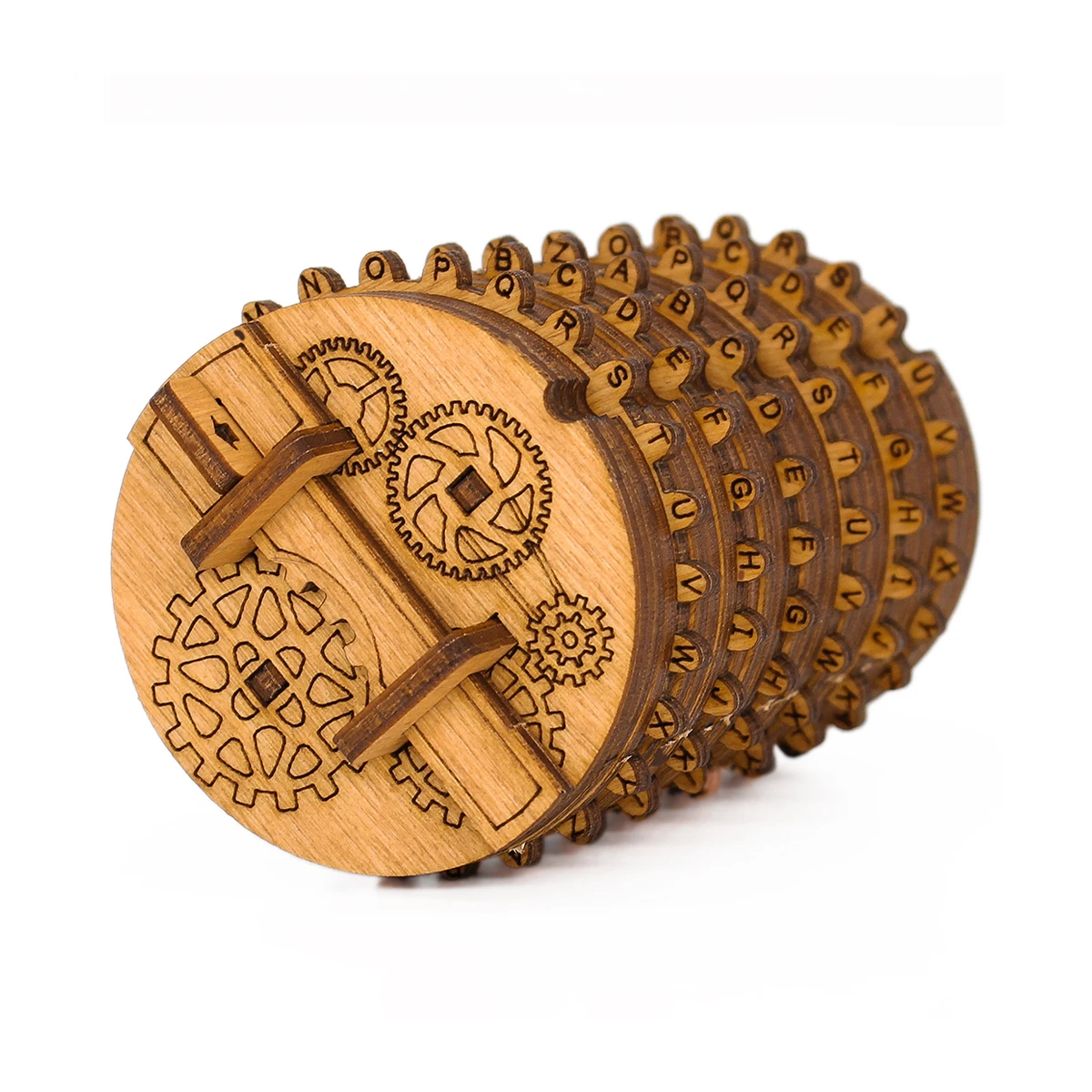 Jocuri logice/abstracte - Kryptos - Cryptex Wooden Kit