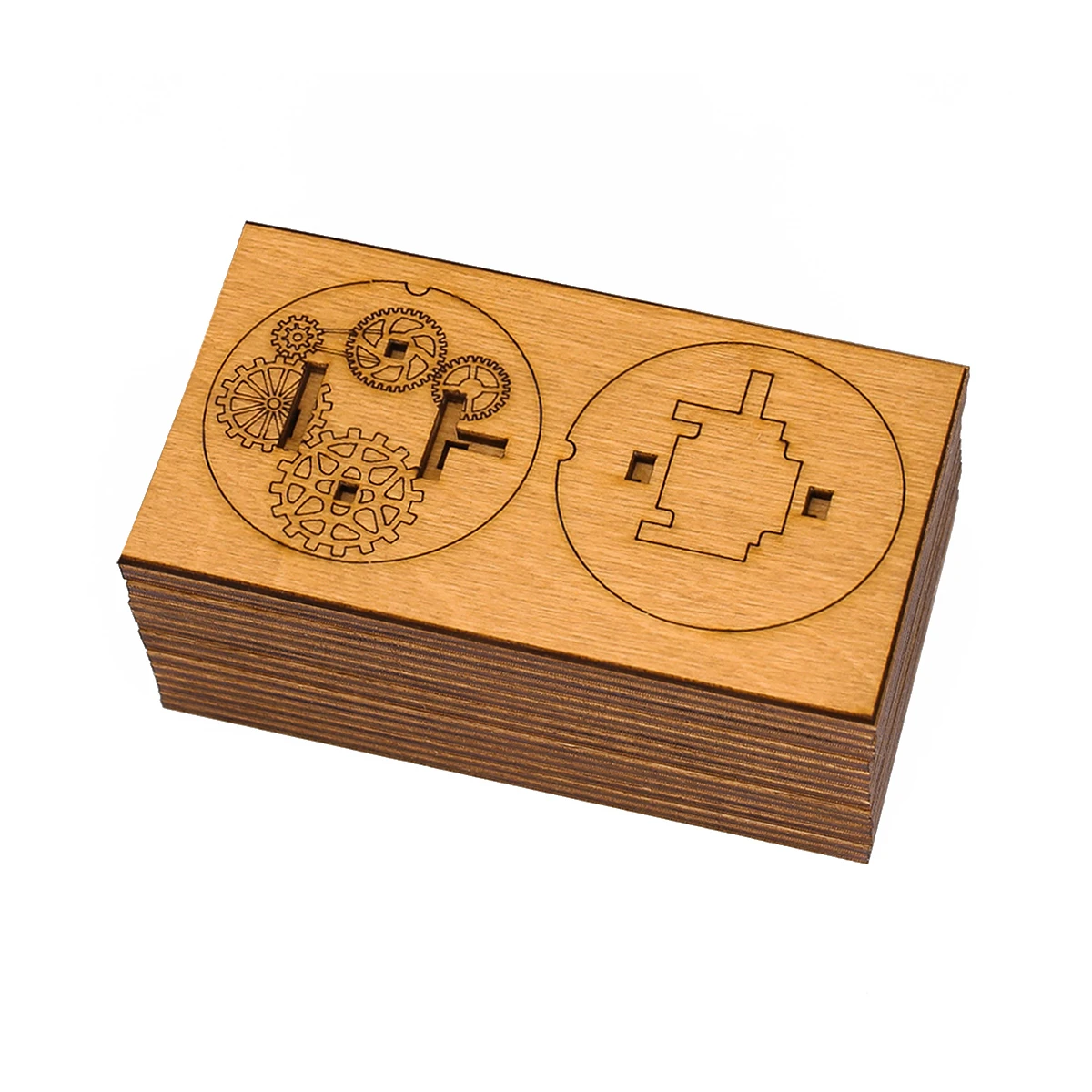 Kryptos - Cryptex Wooden Kit [3]