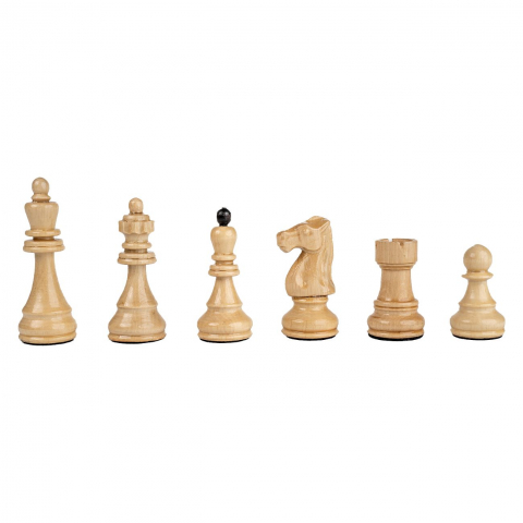 Piese de sah din lemn model Dubrovnik Style, kh 90 mm [1]
