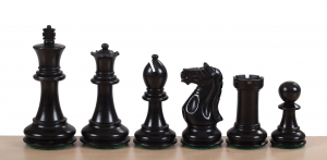 Piese lemn Staunton 6 OXFORD Negru [1]
