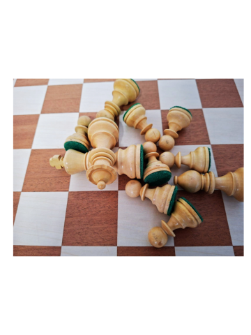 Piese sah lemn german Staunton 5 Clasic EQ - IMPERFECT [1]