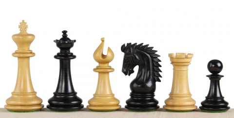 Piese sah - Piese sah lemn Staunton 6 Orient - Sheik (ebonised)