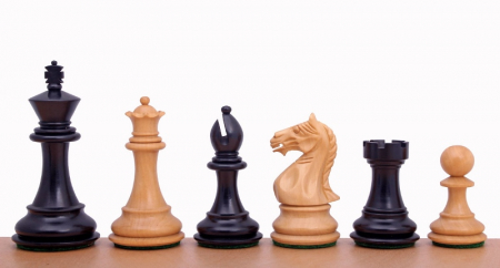 Piese sah - Piese sah lemn Staunton 6 Supreme Ebonised