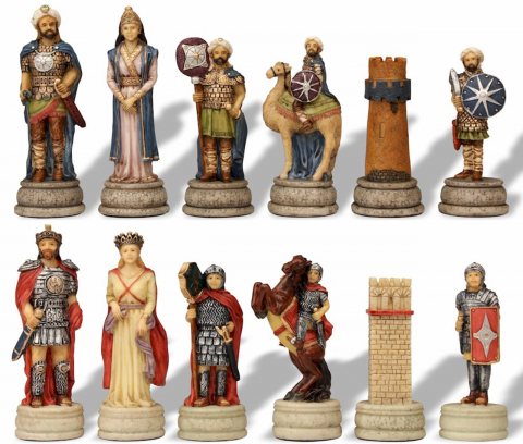 Piese Sah Tematice Din Polirasini - Piese sah - Romanii vs Arabii