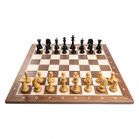 Combo Seturi - Piese sah Staunton 6 Orient cu tabla de sah nuc