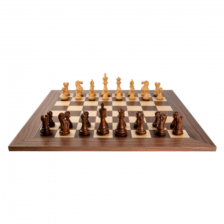 Piese sah Staunton 6 Stallion cu tabla nuc DGT [3]