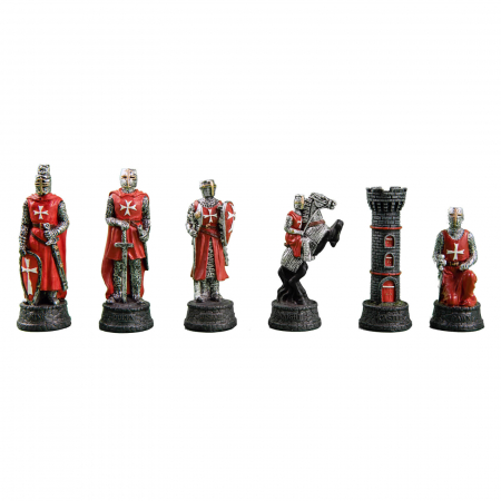 Piese sah tematice din ceramica - Cavalerii templieri [1]