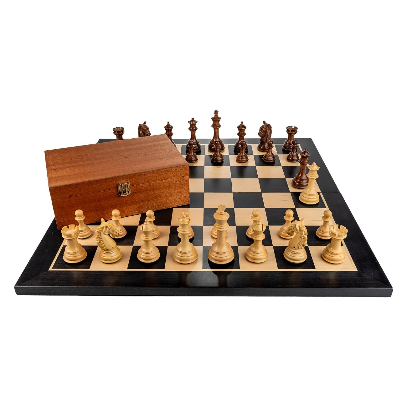 Piese Staunton 6 Columbia cu Tabla pliabila negru/artar [2]