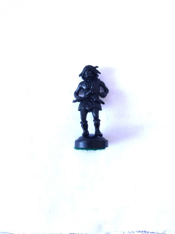 Piese rezerva - Pion negru rezerva pentru setul tematic din plastic Viking