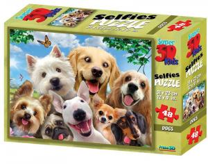 Puzzle - Puzzle 3D, 48 piese - Dog