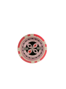 Jetoane model Ultimate 11,5 g - Set 25 jetoane poker ABS 11,5 gr model Ultimate, inscr. 5000