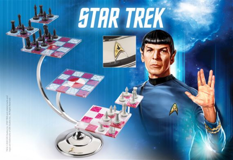 Seturi Sah Tematice - Set de Sah 3D - Star Trek