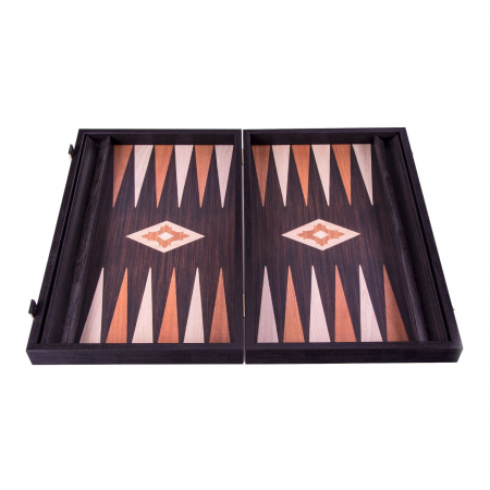 Set joc table/backgammon - aspect lemn wenge, Large [1]