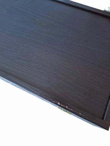 Joc Table Din Lemn - Set joc table/backgammon - aspect lemn wenge - IMPERFECT