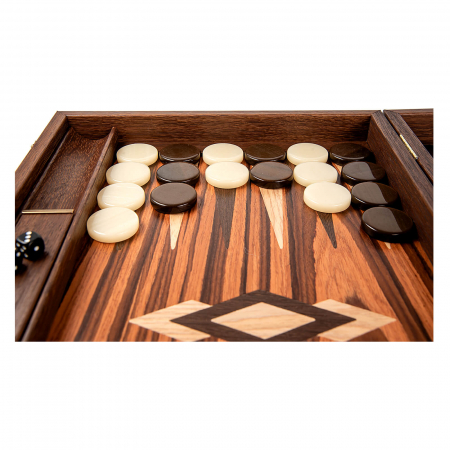 Set joc table backgammon palisandru Santos - 48 x 60 cm [5]