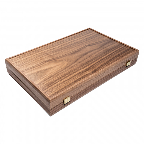 Set joc table / backgammon Walnut si Stejar cu insertii rosii [7]