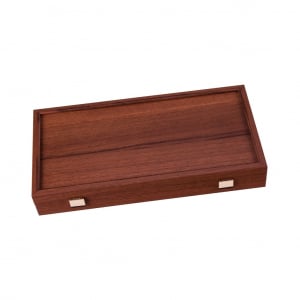Set joc table/backgammon Walnut with Black &Oak points  48 x 50 cm [1]