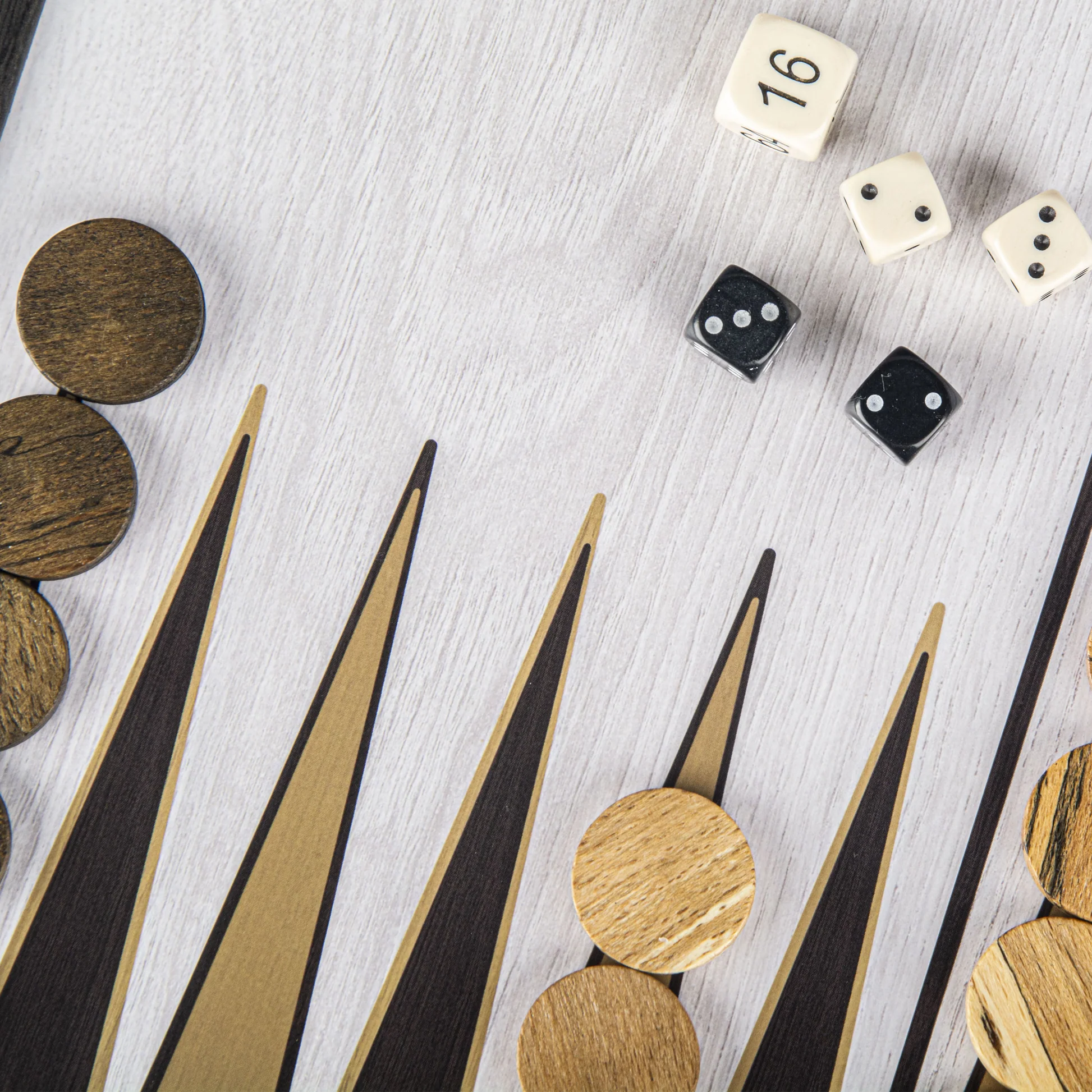 Set  Manopoulos (4 în 1) Șah, Table, Ludo & Snakes 34 x 34 cm - IMPERFECT [5]