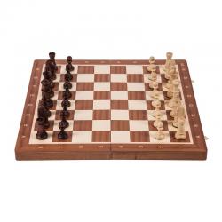 Seturi De Sah in cutie - Set sah BHB no 5, inlaid mahon/artar