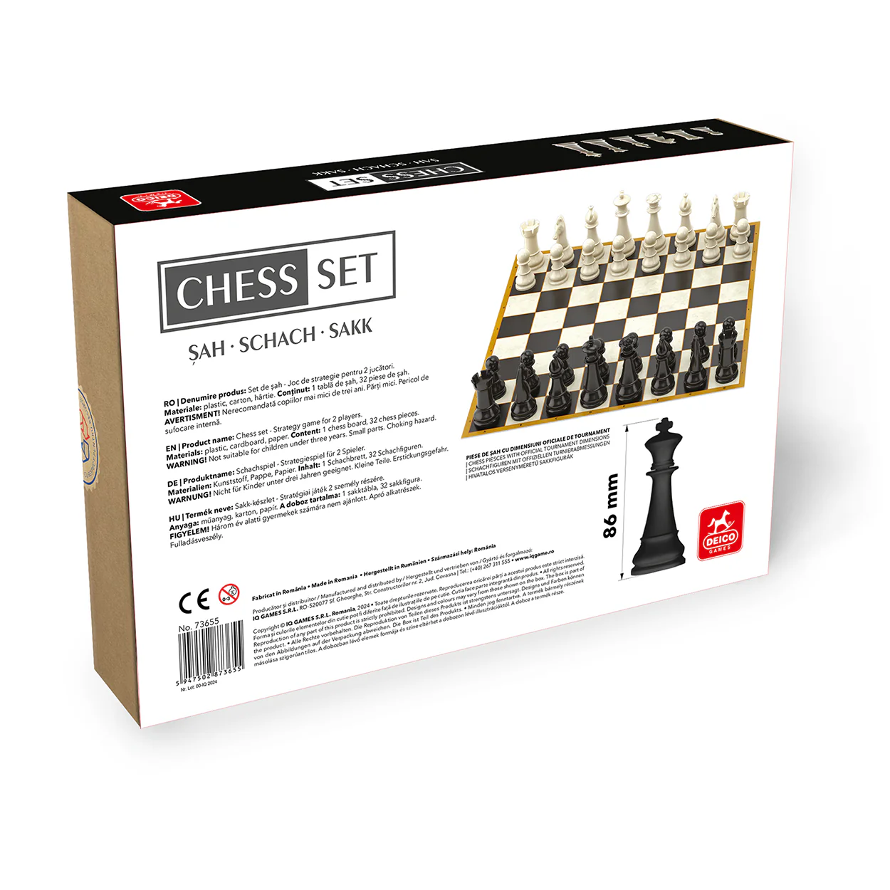 Set Sah Clasic – Rege 8,75 cm [1]