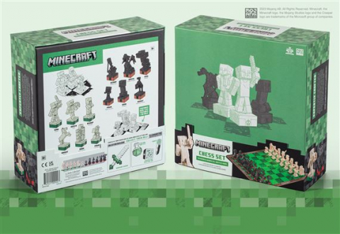 Set Sah Minecraft - Overworld Heroes vs. Hostile Mobs [2]