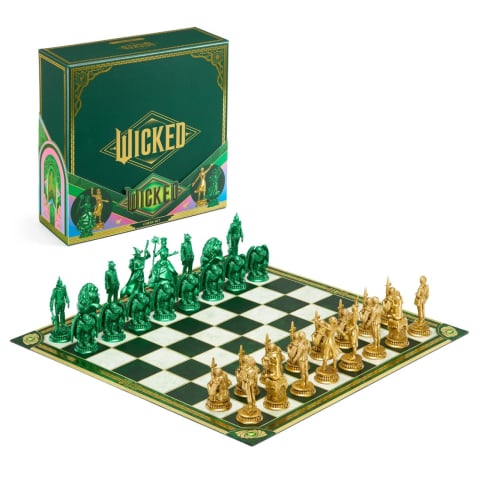 Seturi Sah Tematice - Set Sah Wicked Chess Set - Shiz vs. Emerald City