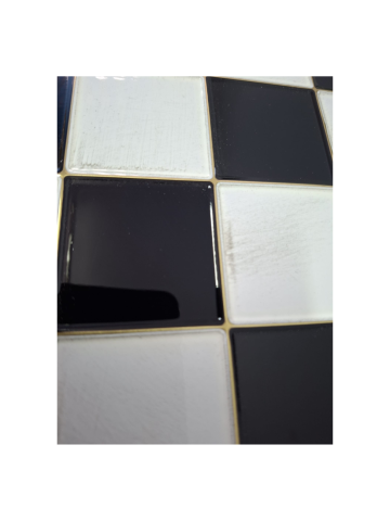 Set sah piese si tabla din metal Staunton 6 Clasic - IMPERFECT [3]