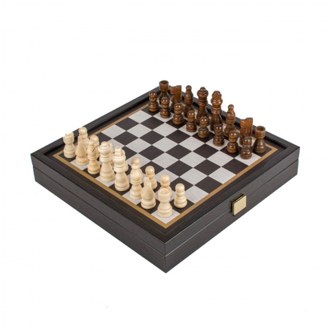 Set Sah + Table/backgammon - Set sah si table CLASSIC STYLE BLACK 27X27 cm