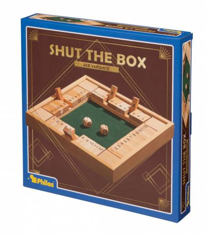 Jocuri de familie - Shut The Box, 12 numere, varianta 4