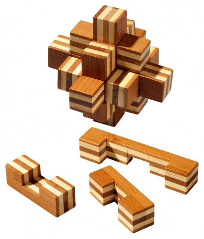 Puzzle - Star Puzzle 3D, Bambus