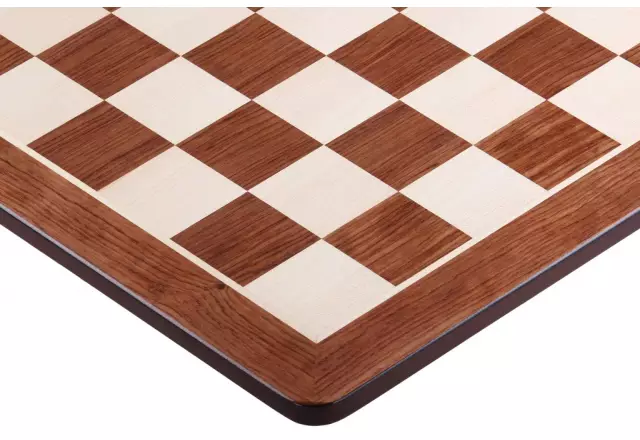 Tabla De Sah Din Lemn - Tabla de sah din lemn padauk, 55mm