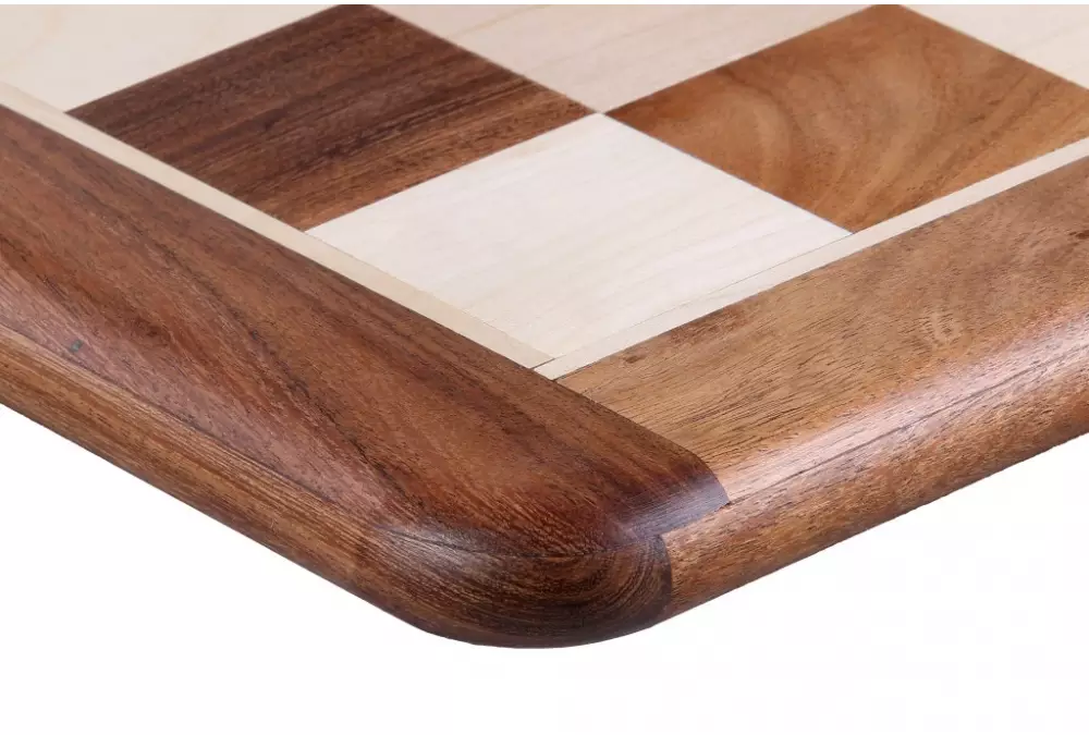 Tabla De Sah Din Lemn - Tabla de sah din lemn solid de acacia, 58X58 cm