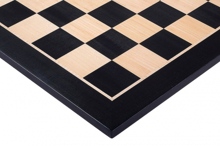Tabla De Sah Din Lemn - Tabla de sah - lemn  Black/Artar 54x54 cm, 58 mm - Fara notatie