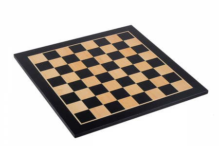 Tabla de sah - lemn  Black/Artar 48x48 cm, 50 mm - Fara notatie [1]