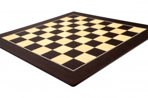 Tabla De Sah Din Lemn - Tabla de sah no.6, lemn wenge, 55x55 cm, patrat 55 mm, Barcelona "Deluxe"