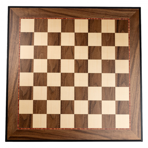 Tabla De Sah Din Lemn - Tabla de sah nuc (walnut) turnat, 55mm