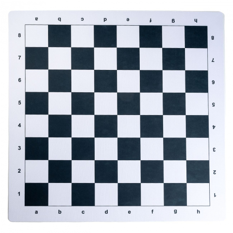 Tabla Din Material Plastic - Tabla de sah rulabila MOUSEPAD - Negru