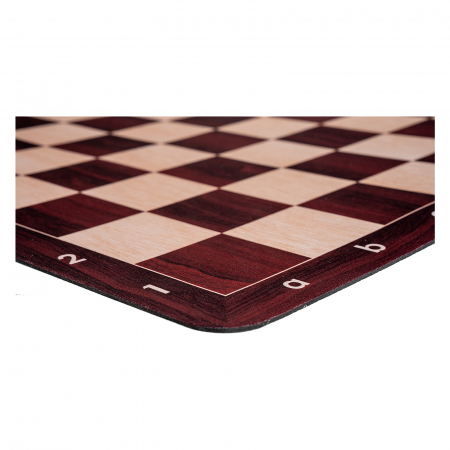 Tabla de sah rulabila MOUSEPAD (subtire) - aspect de lemn [1]