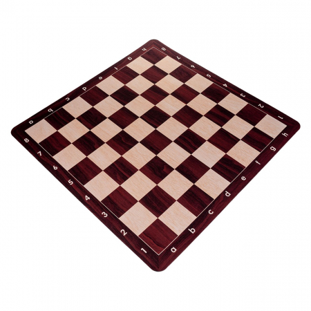 Tabla de sah rulabila MOUSEPAD (subtire) - aspect de lemn [2]