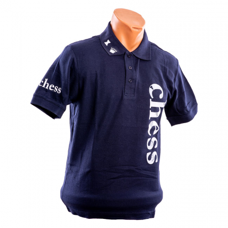 Tricou - Tricou cu model Sah - Indigo
