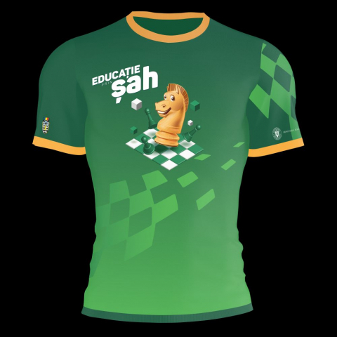 Tricou - Tricou ”Educatie prin Sah”