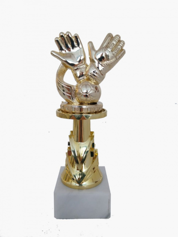 Cupe si trofee - Trofeu Manusi Portar, MS 173, 17 cm