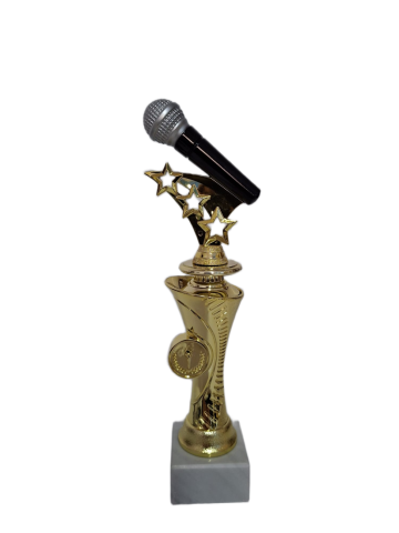 Cupe si trofee - Trofeu Microfon  Colorat