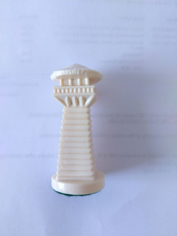 Piese rezerva - Turn alb  rezerva pentru setul tematic din plastic  Viking