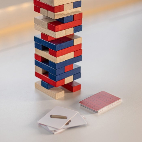 Turnul Instabil Color Plus – Joc de indemanare colorat [5]