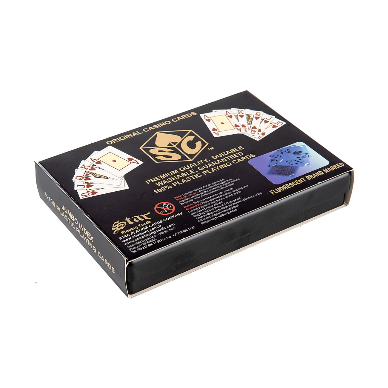 pay mustard Interruption Carti de joc din 100 % plastic Original Casino Poker