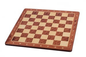 Materiale Șahiste - Tabla de sah din lemn padauk, 58 x 58 mm