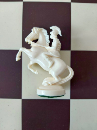 Piese rezerva - Cal alb rezerva pentru setul tematic din plastic Roma Antica