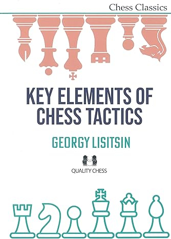 Puzzle - CARTE (cartonata): Key Elements of Chess Tactics by Georgy Lisitsin. Hardcover