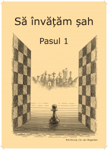 Carti In Limba Romana - Sa invatam sah - Pasul 1 - Caiet de exercitii